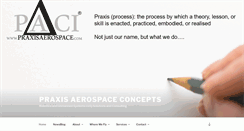 Desktop Screenshot of praxisaerospace.com